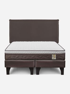 Imagen 2 del producto Cama Europea New style 4 2 Plazas Base Dividida + Respaldo Maurice