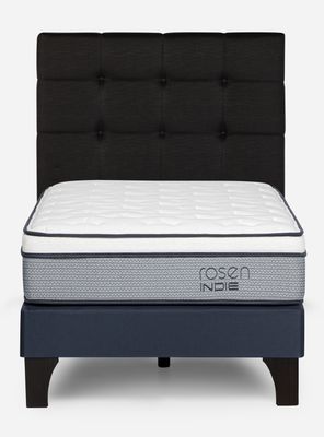 Imagen 2 del producto Cama Europea Indie 1.5 Plazas Respaldo Issey