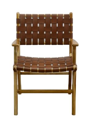 Imagen 2 del producto Silla con Brazos Cuero Austral