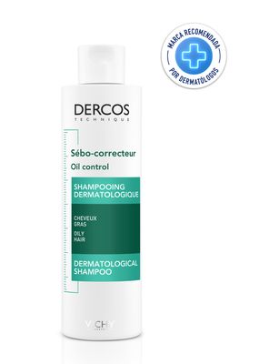 Imagen 2 del producto Shampoo Dercos Sebo Corrector 200 ml