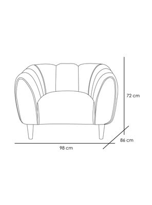 Imagen 2 del producto Sofá Kerby Gris