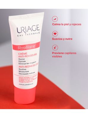Imagen 2 del producto Crema Uriage Antirrojeces Roséliane 40 ml