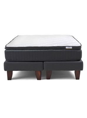 Imagen 2 del producto Cama Europea Hybrida Base Dividida 2 Plazas Plus