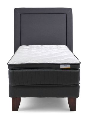 Imagen 2 del producto Cama Europea Hybrida más Respaldo 1 Plaza