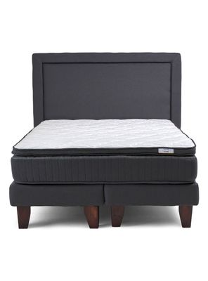 Imagen 2 del producto Cama Europea Hybrida Base Dividida Súper King + Respaldo