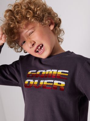 Imagen 2 del producto Polera Modelo Lentejuelas Reversibles