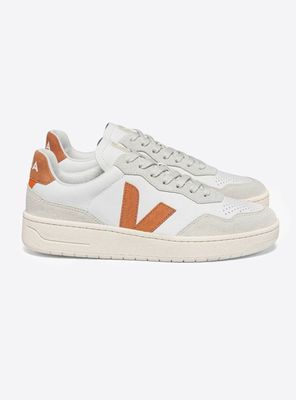 Zapatilla Urbana White Umber V-90 Leather Mujer
