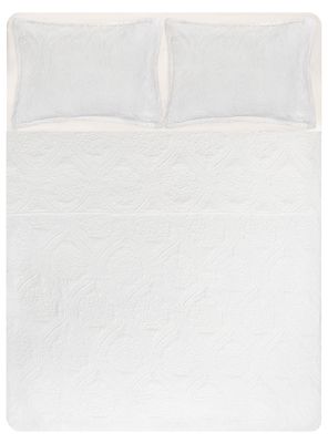 Imagen 2 del producto Quilt King Unicolor White