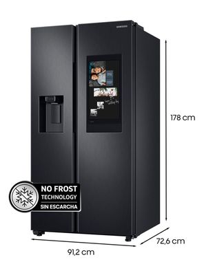 Imagen 2 del producto Refrigerador Side by Side No Frost 608 Litros con Family Hub RS58T5561B1/ZS