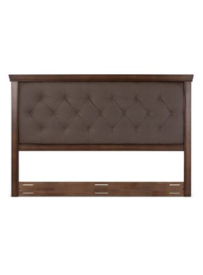 Imagen 2 del producto Set Muebles Respaldo King + Velador Brera Marrón