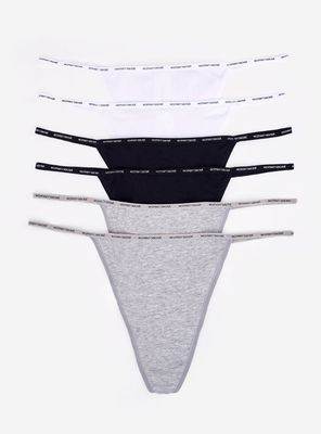 Pack Women'Secret CalzonesTanga Algodón My Essentials