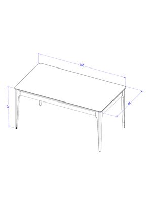 Imagen 2 del producto Juego Comedor Addar + 6 Sillas Albany