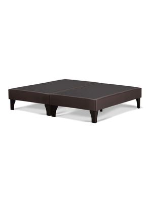 Base King Base Dividida 180x200 cm Café Moro