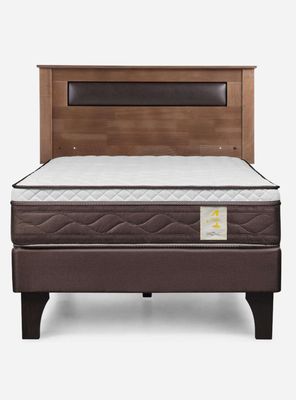 Imagen 2 del producto Cama Europea New Style 4 Plus 1.5 Plazas + Respaldo Ferrara