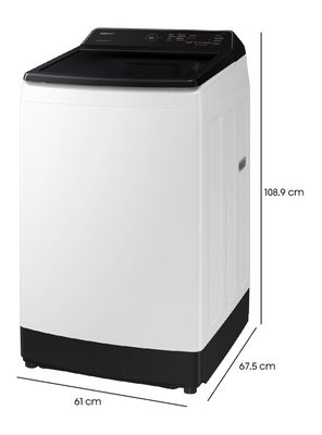 Imagen 2 del producto Lavadora Carga Superior 15 Kg EcoBubble WA15CG5441BWZS