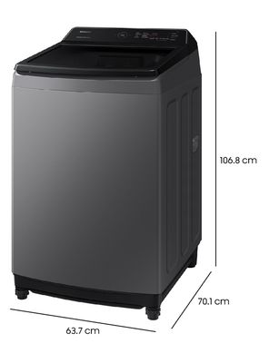 Imagen 2 del producto Lavadora Carga Superior 17 Kg EcoBubble WA17CG6441BDZS