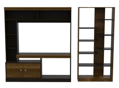 Imagen 2 del producto Combo Living Classic Estante TV 55'' + Biblioteca