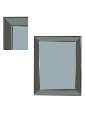 Imagen 2 del producto Espejo Borde Plateado 45 x 60 cm