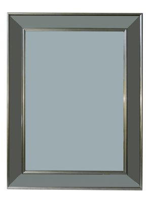 Espejo Borde Plateado 45 x 60 cm