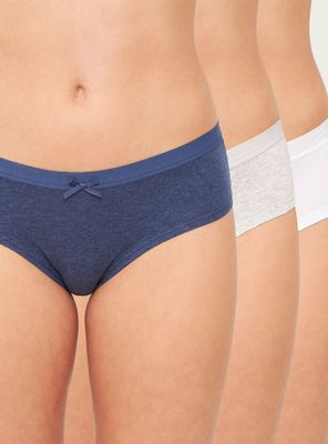 Pack 3 Pantaleta Terminación Algodón