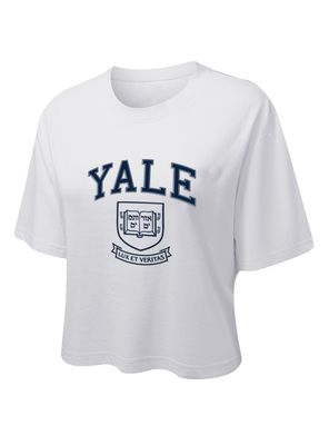 Crop Top Diseño Yale Preppy Style-Shield
