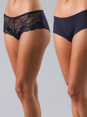 Pack Pantaleta Completa Blonda y Microfibra