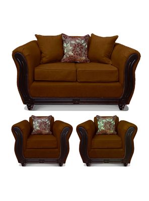 Juego Living Girona Sofá + 2 Sillones