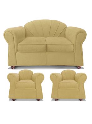 Imagen 1 del producto Juego Living Marsella Sofá + 2 Sillones