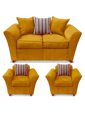 Juego Living Minesota Sofá + 2 Sillones