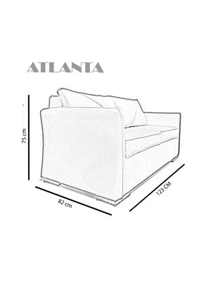 Imagen 2 del producto Sofá 2 Cuerpos Atlanta