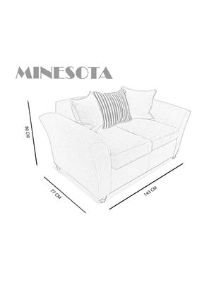 Imagen 2 del producto Sofá 2 Cuerpos Minesota