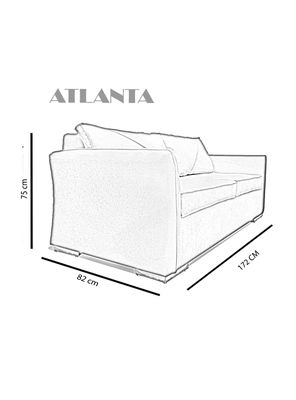 Imagen 2 del producto Sofá 3 Cuerpos Atlanta