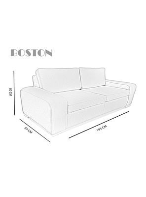 Imagen 2 del producto Sofá 3 Cuerpos Boston