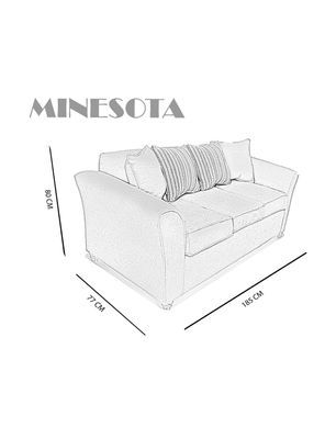 Imagen 2 del producto Sofá 3 Cuerpos Minesota