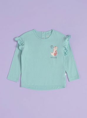 Polera Niña Estampado Glitter