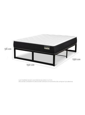Imagen 2 del producto Cama Iron Smart Belsogno Plus 2 Plazas