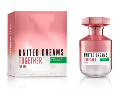Imagen 2 del producto Perfume Benetton United Dreams Together Mujer EDT 80 ml
