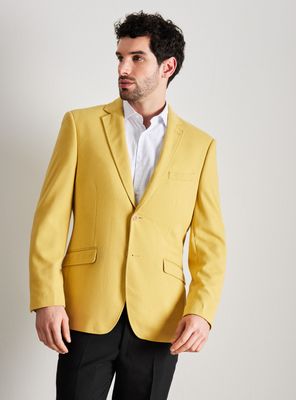 Vestón Recto Slim Fit Tela Knit Textura