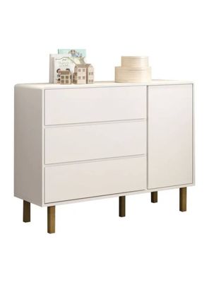 Cómoda Blanca Olivia 3 Cajones
