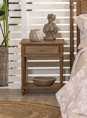 Velador Helena Junco Natural