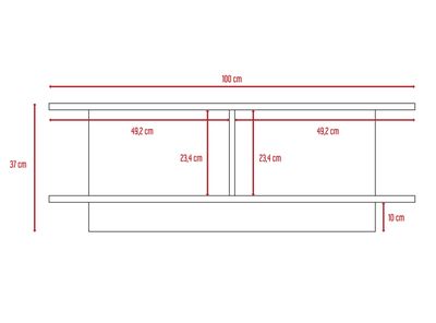 Imagen 2 del producto Mesa de Centro Bengali Coñac TuHome