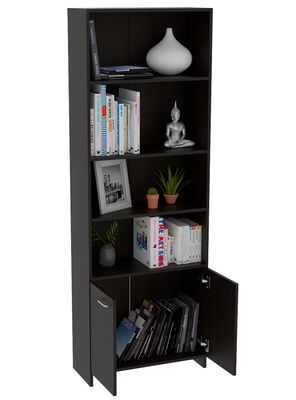 Biblioteca TuHome Lisa con Puerta Wengue