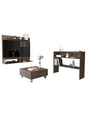 Panel TV 55"" + Arrimo + Mesa de Centro TuHome