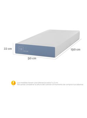 Imagen 2 del producto Set 2 Colchones Excellence 1 Plaza