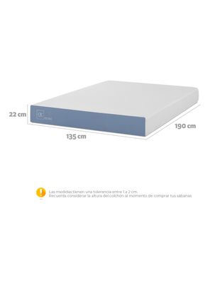 Imagen 2 del producto Colchón Excellence Full + Cubrecolchón
