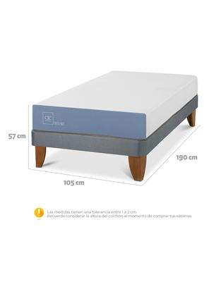 Imagen 2 del producto Cama Europea Excellence 1.5 Plazas + Almohada