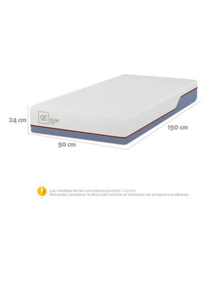 Imagen 2 del producto Colchón Excellence Plus 1 Plaza