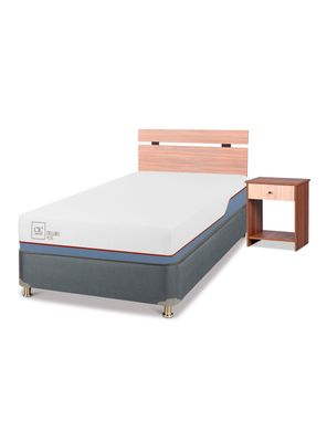 Box Americano 1.5 Plazas Excellence Plus + Set Muebles Olmo