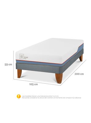 Imagen 2 del producto Cama Europea Excellence Plus 1.5 Plazas