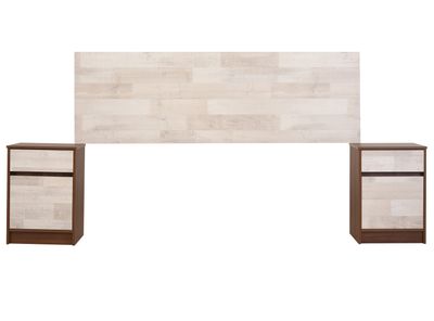Set Muebles Legno: Respaldo King + Veladores